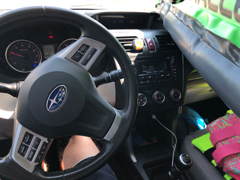 Cramped.